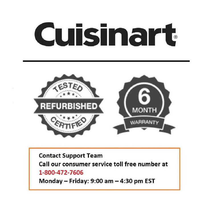 Cuisinart CTO120IHR Toaster Oven Broiler With Convection (Refurbished
